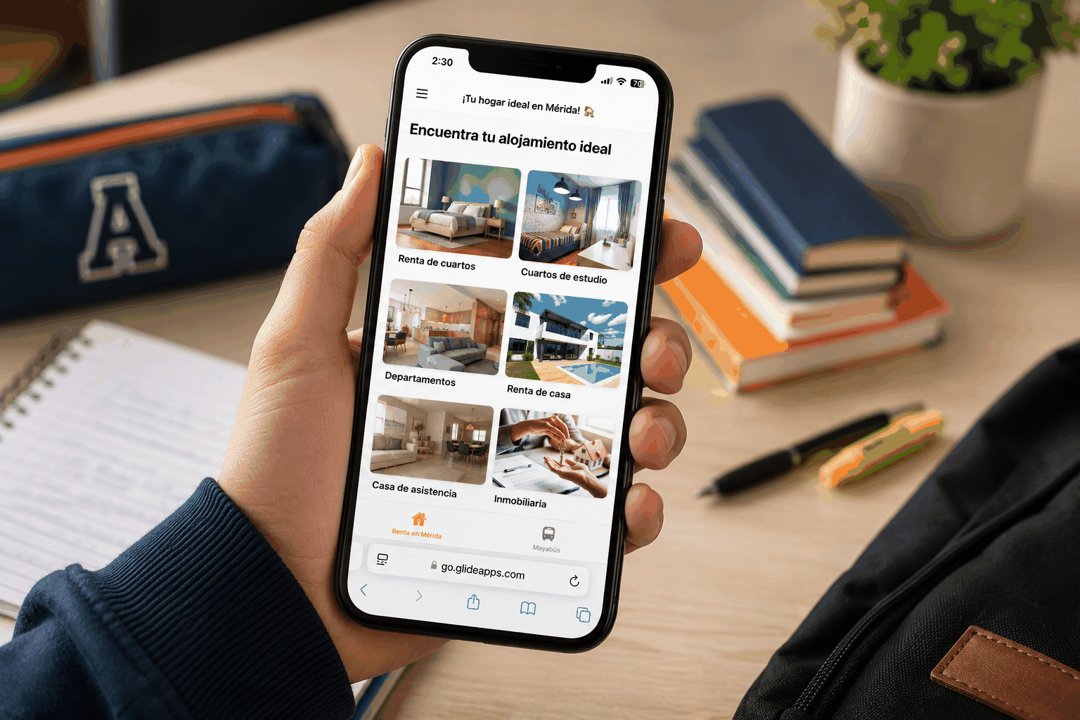 App Renta en Mérida_