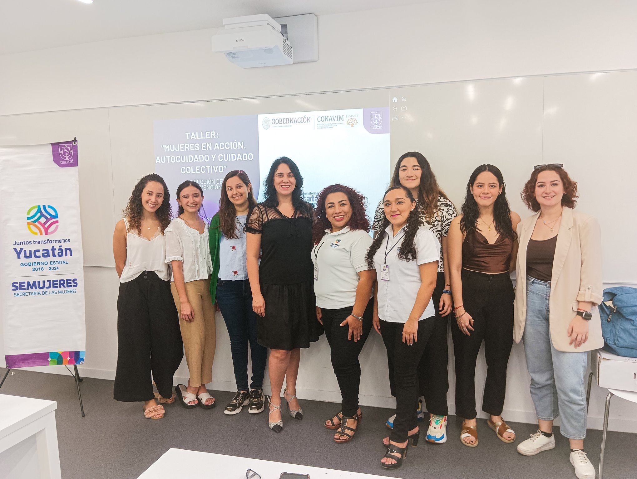 Imparten taller para erradicar la violencia contra la mujer