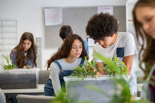 Estudiantes de Ingeniería Ambiental