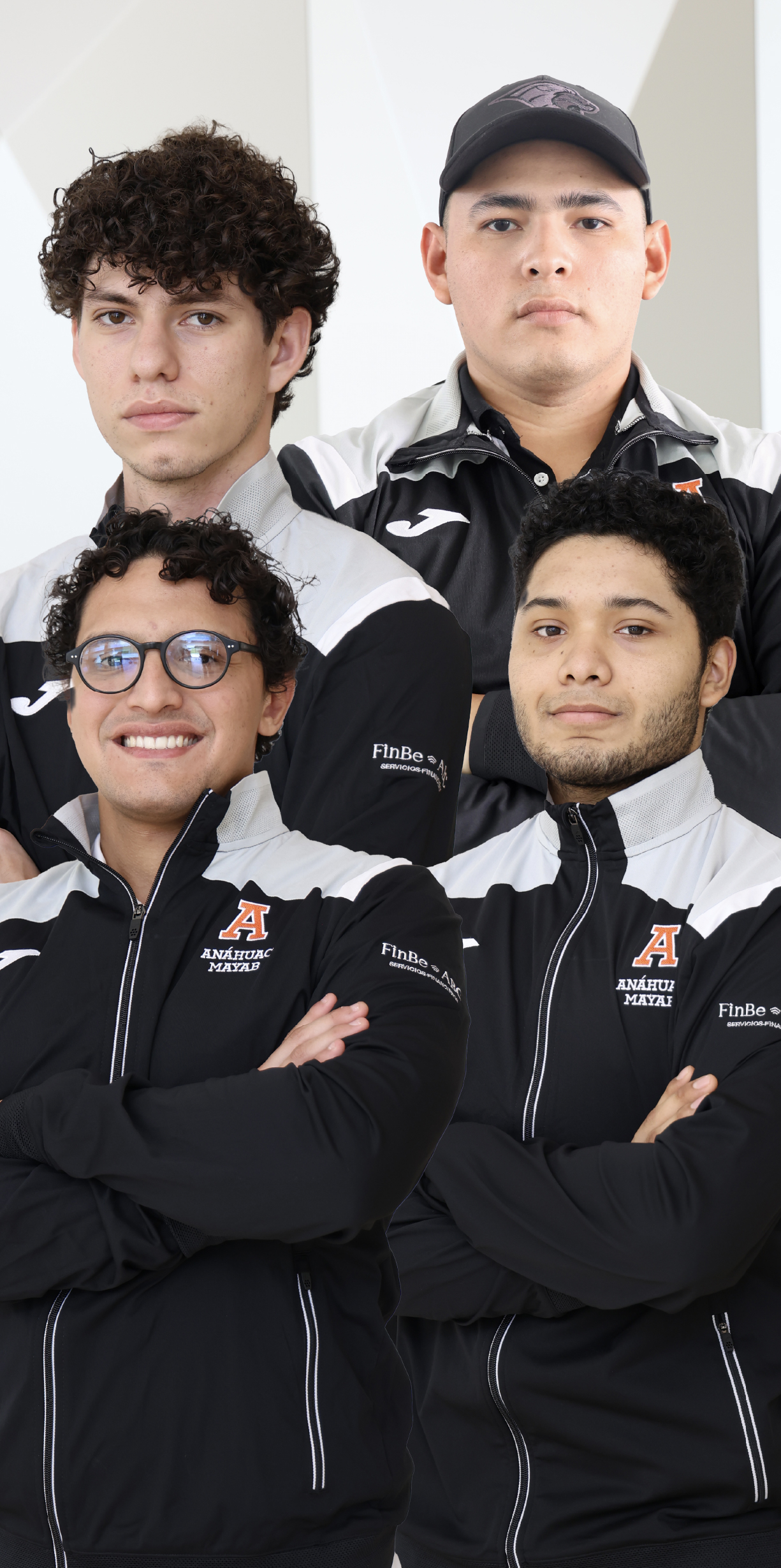 Mauricio Peraza, Angel Pérez, Uriel George, Daniel Bravo