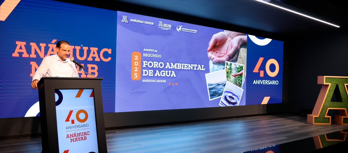 foto del articulo Anáhuac Mayab cuenta con nueva planta de tratamiento de agua