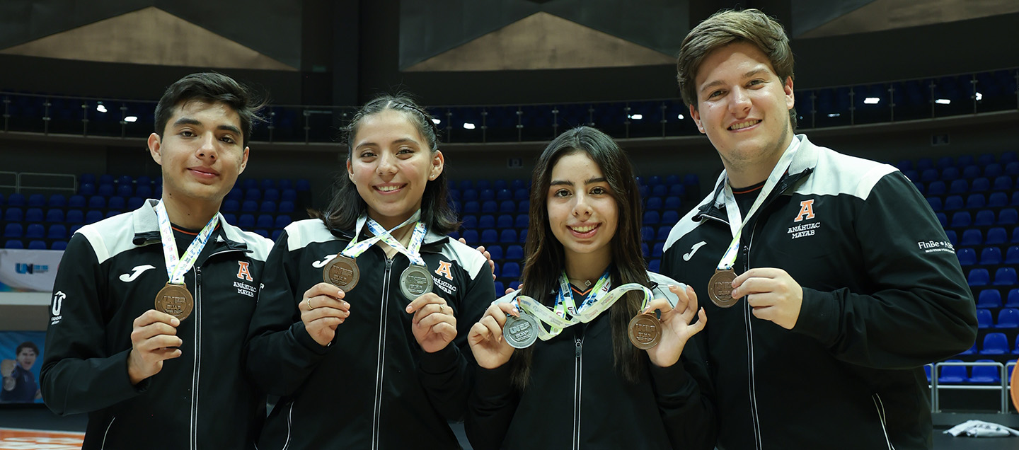 foto del articulo Leones Anáhuac Mayab rompen récord en Universiada
