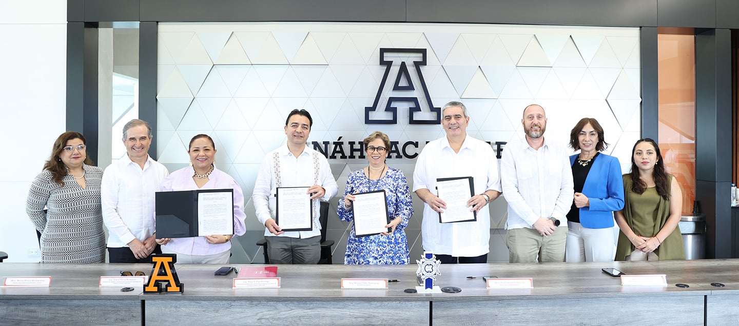 foto del articulo Anáhuac Mayab y SEFOTUR firman convenio de colaboración