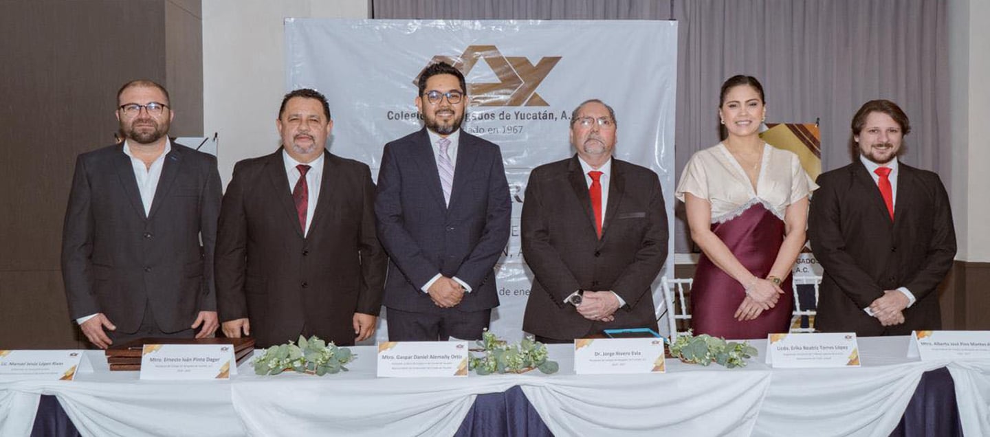 foto del articulo Dr. Jorge Rivero Evia, nuevo presidente del Colegio de Abogados de Yucatán