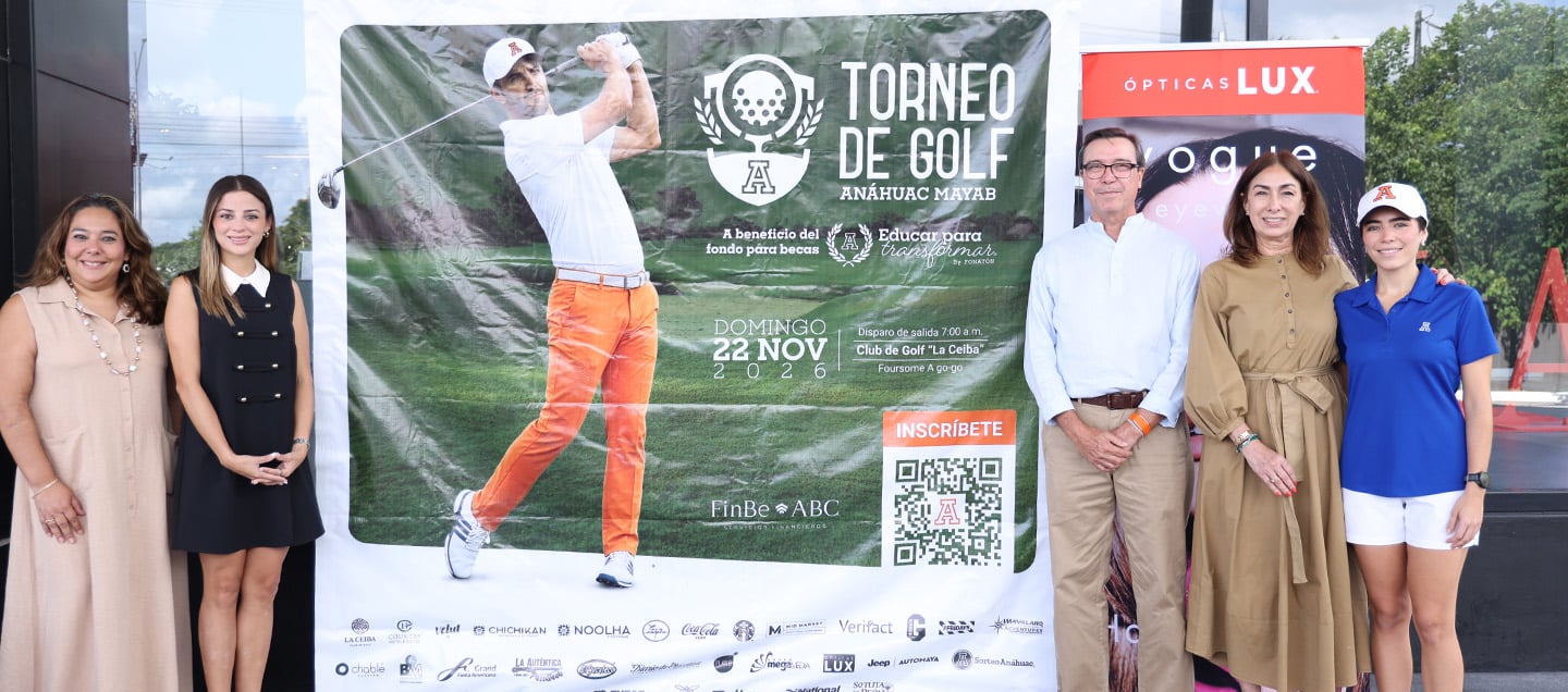 foto del articulo Anáhuac Mayab presenta 6a edición del Torneo de Golf, a favor de la educación