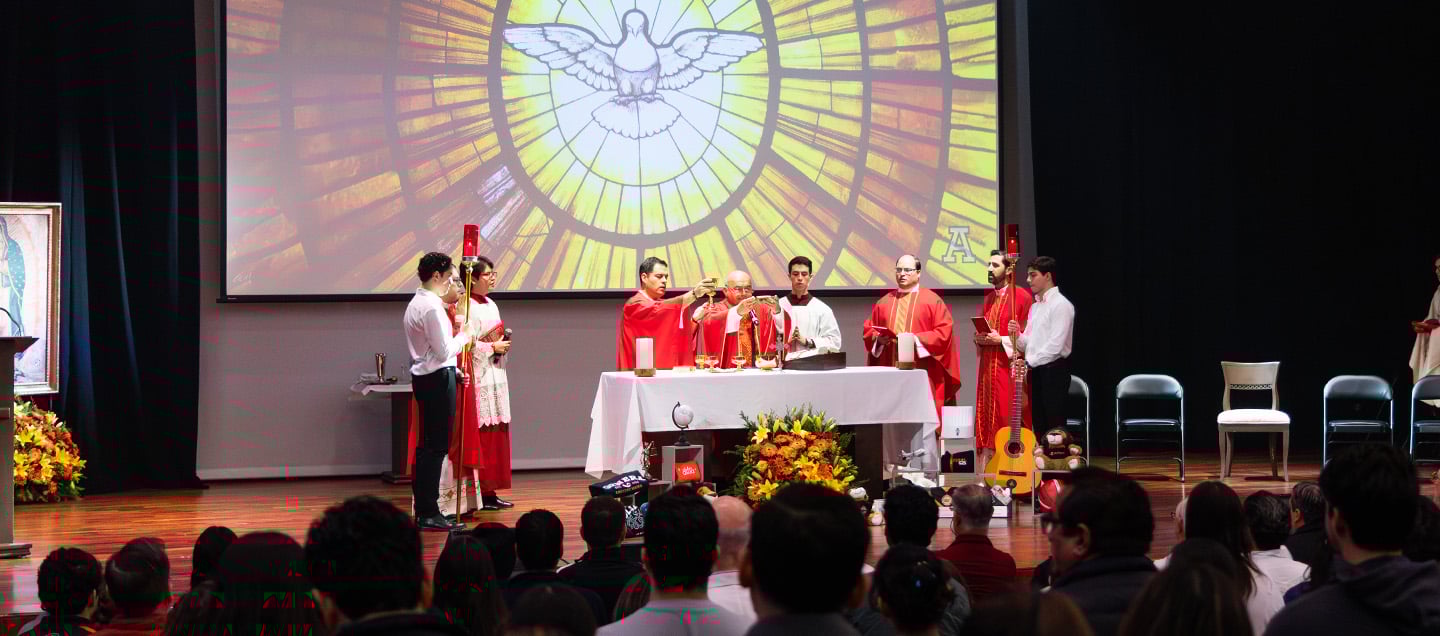 foto del articulo Celebran misa de inicio de semestre en la Anáhuac Mayab
