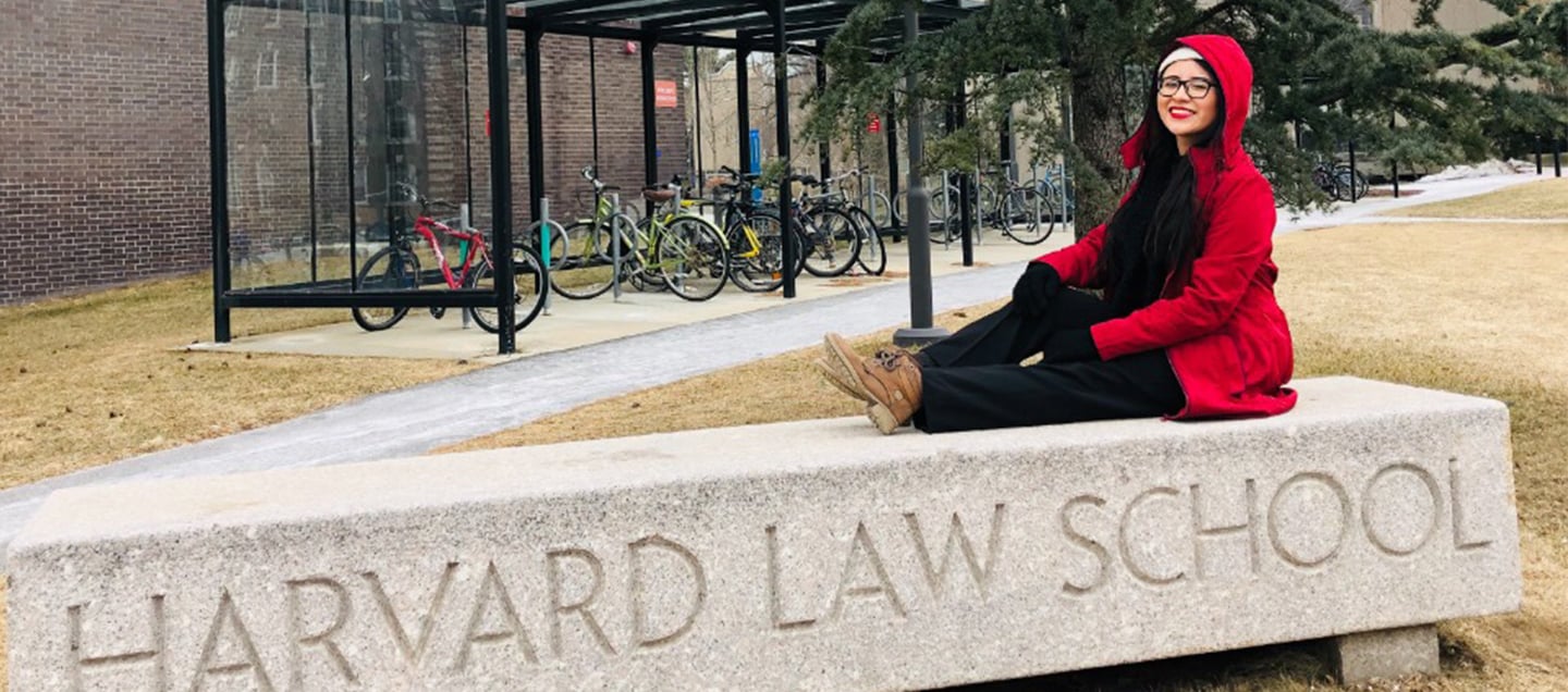 Citlali Chan en la Harvard Law School