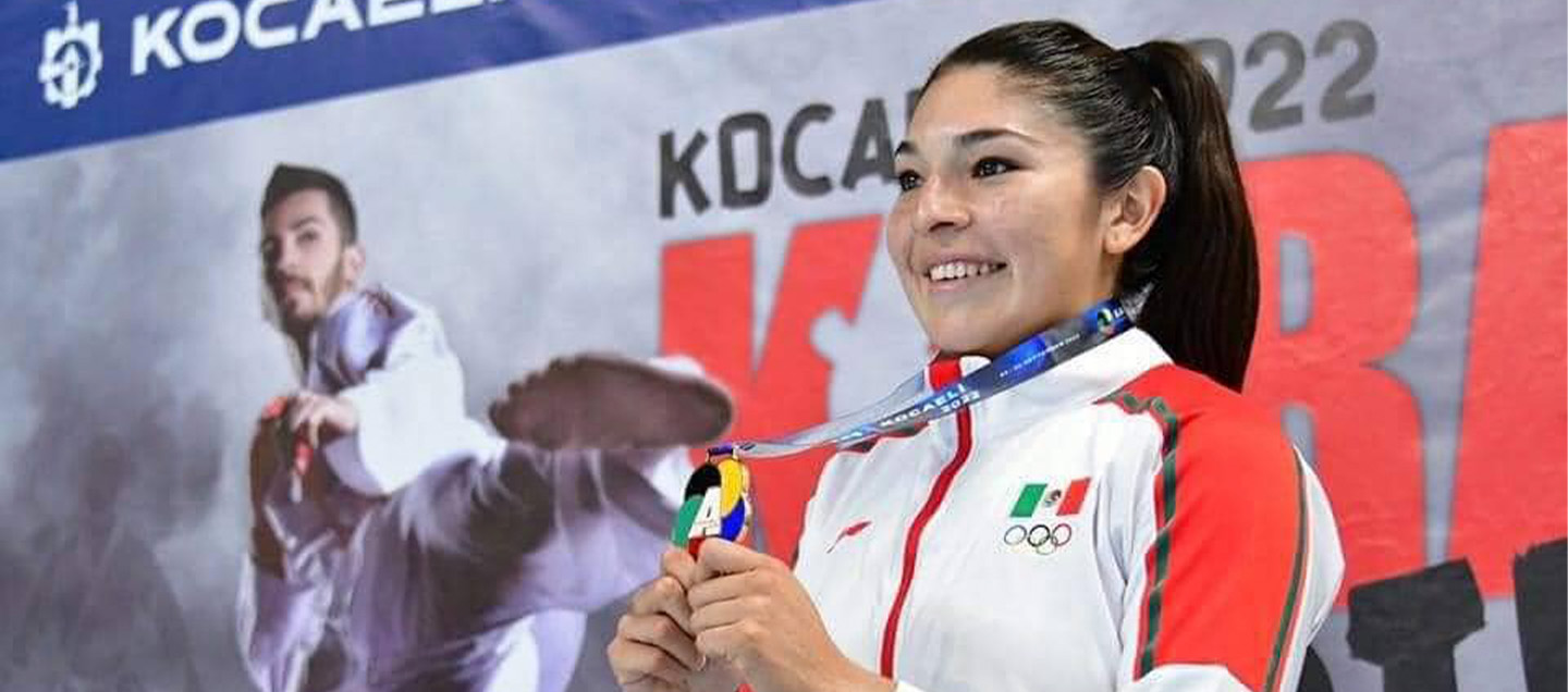 Lupita Quintal con medalla de oro en Turquía