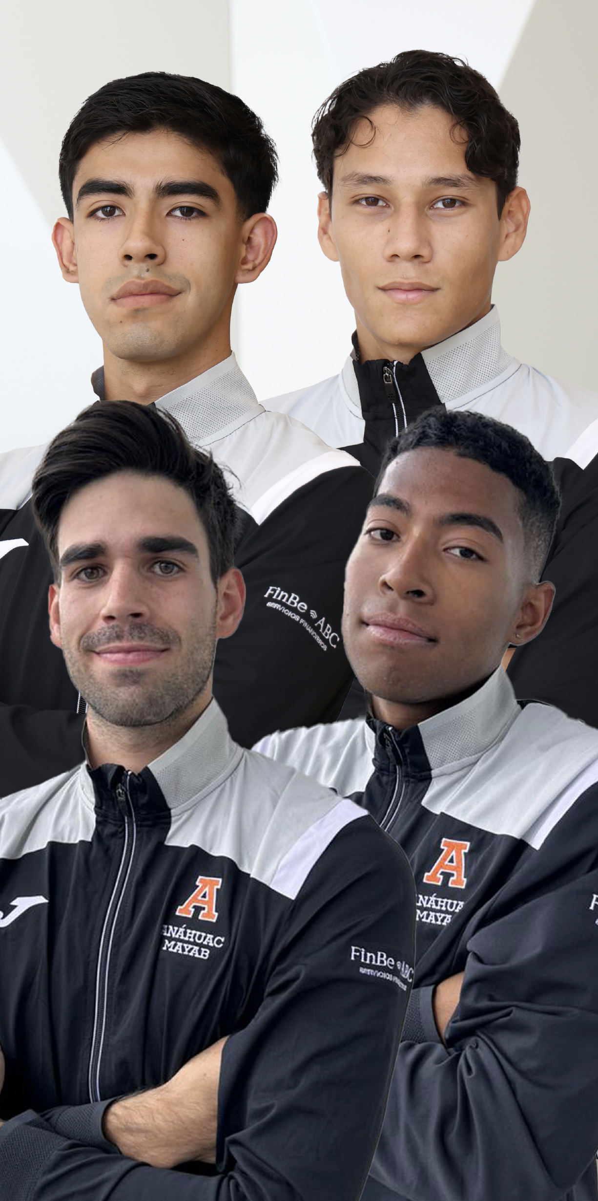 Emiliano Vega, Josué Carret, Fidencio Pérez y Antonio Ucha