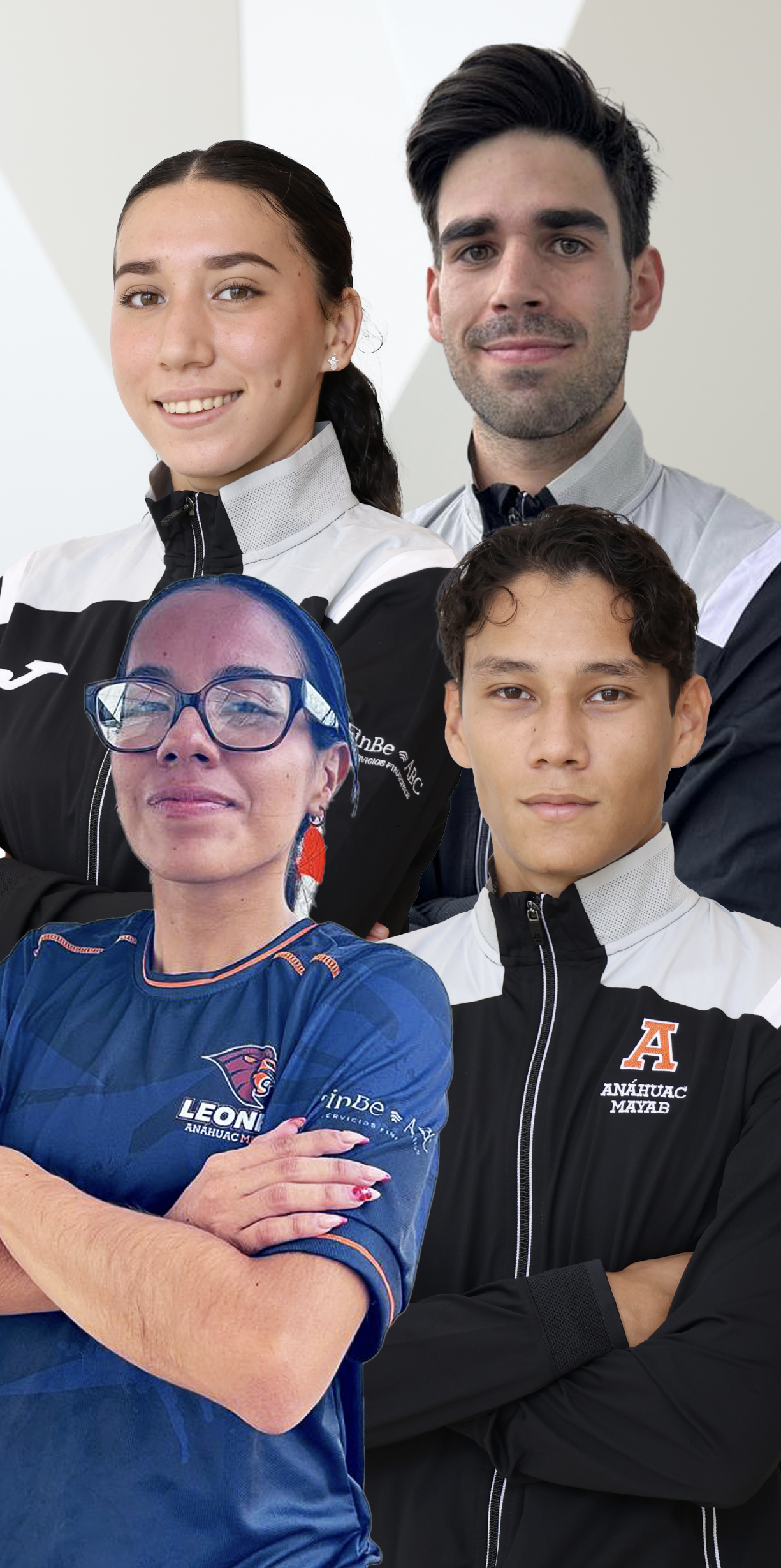 Emiliano Vega, Antonio Ucha, Iris Morales y María José Romero