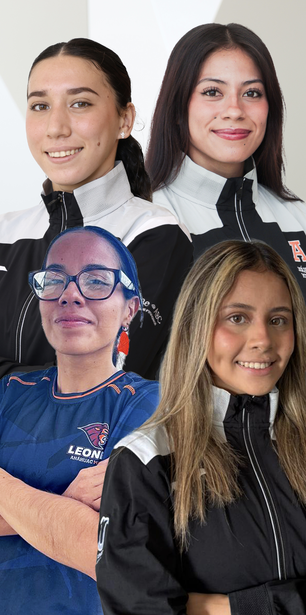 Iris Morales, María José Romero, Salma Álvarez y Daria Fuentes