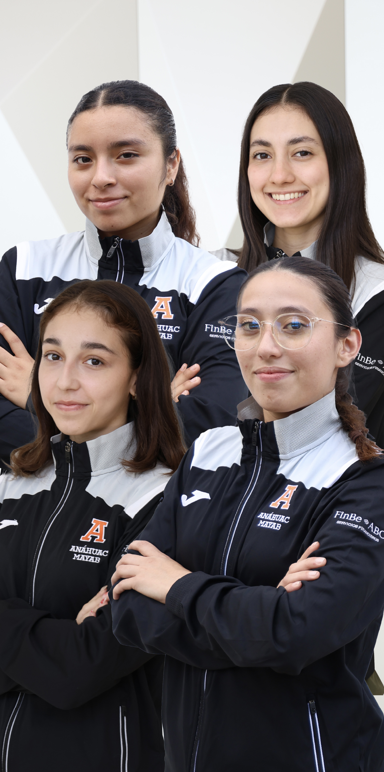 Daniela López, Aranza Sánchez, Mariana Noz y Gisel Segovia
